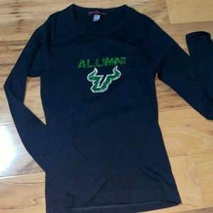 USF Bulls rhinestone shirt
